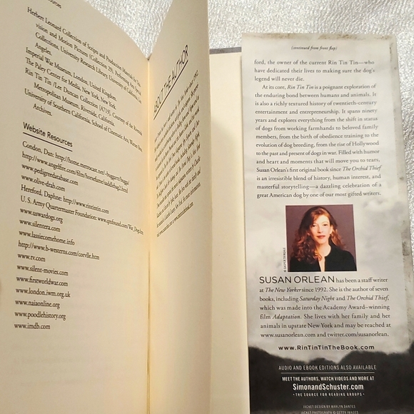 Rin Tin Tin The Life And The Legend Susan Orlean German Shepherd Dog - Picture 6 of 6